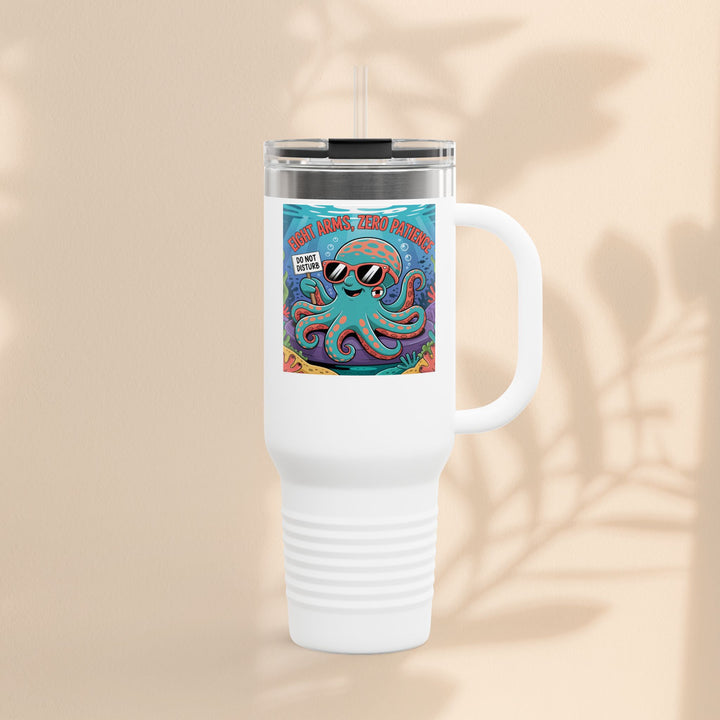 Eight Arms Zero Patience Insulated Travel Mug, 40oz