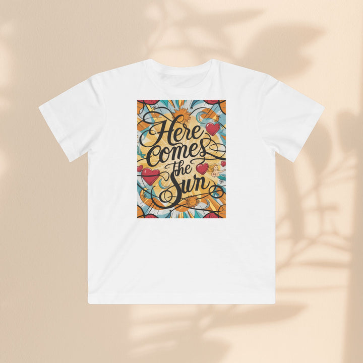 Kids Fine Jersey Tee - Here Comes The Sun