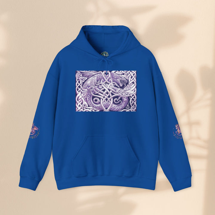 Celtic Dragon Hoodie, Gift for Fantasy Lovers