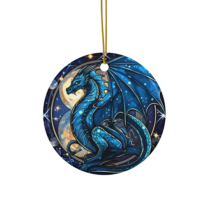 Ceramic Ornament - Blue Dragon