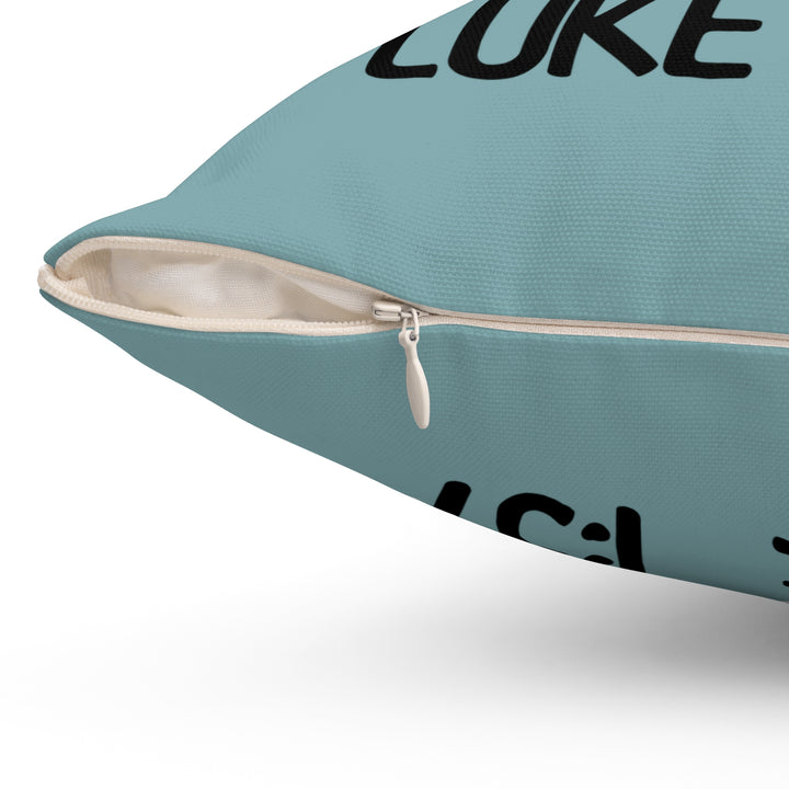 Inspirational Cancer Awareness Pillow - 'Heal Cancer' with Verse Luke 1:37