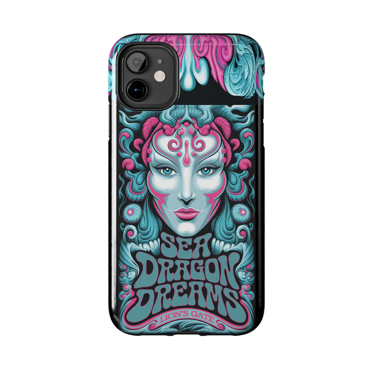 Tough Phone Cases - Sea Dragon Dreams Psychedelic