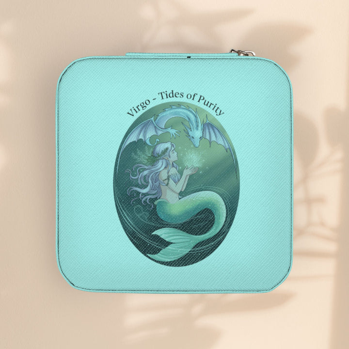 Virgo Jewelry Travel Case — Compact Zodiac Organizer