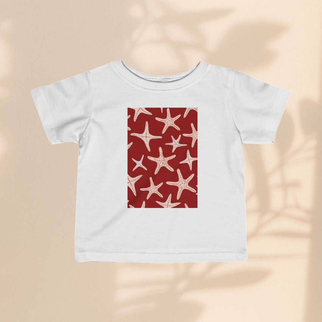 Infant Fine Jersey Tee - Red Star