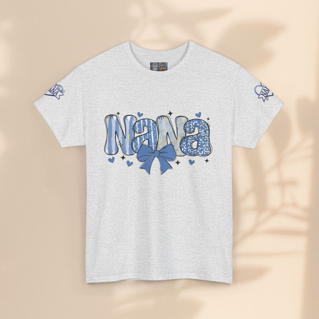 Nana Heavy Cotton Tee - Cute Gift for Grandmothers