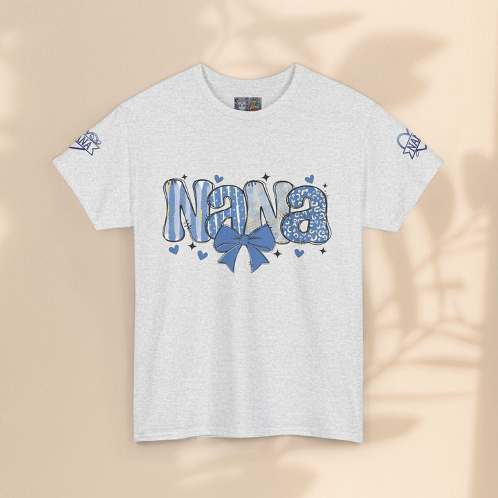 Nana Heavy Cotton Tee - Cute Gift for Grandmothers