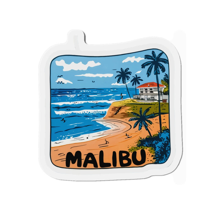 Die-Cut Magnets - Malibu California