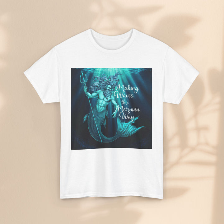 Unisex Heavy Cotton Tee - Guardian of the Sea