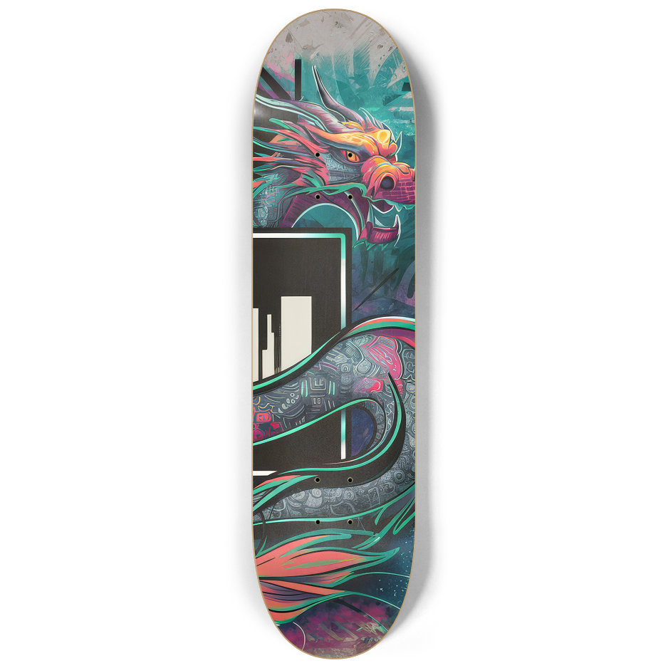 2 Skateboard Series Art - Dragon City