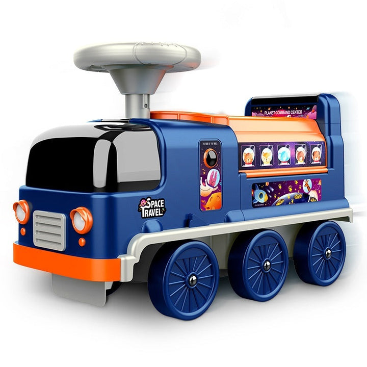 Kids’ Ride-On Adventure Vehicle – Fire Truck, Police Car or Space Bus