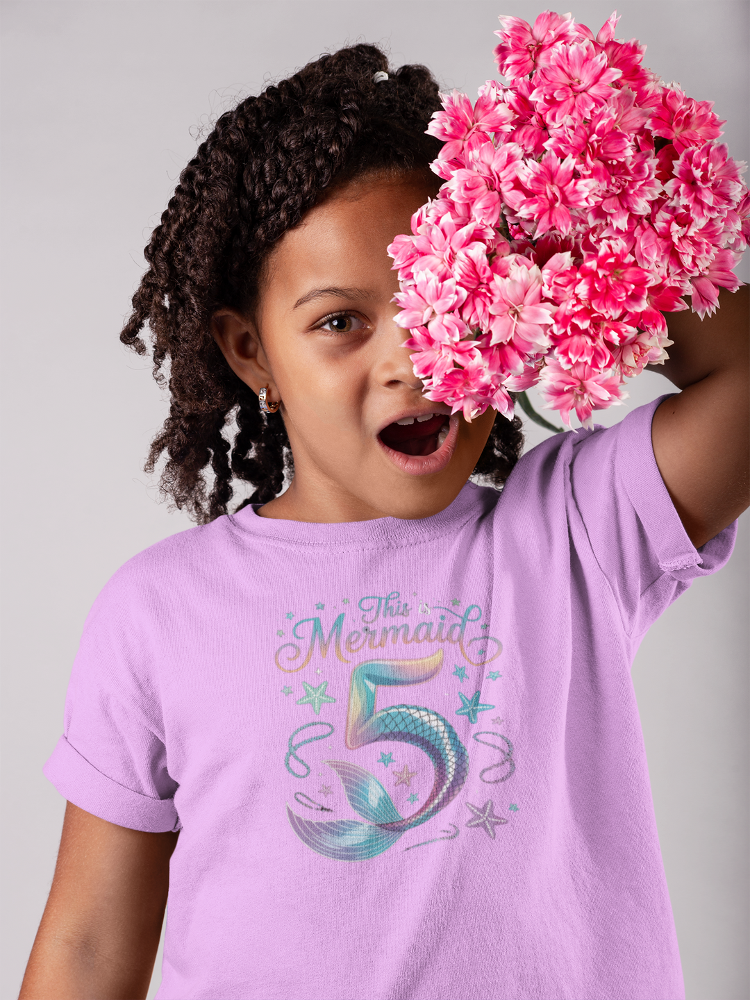 5 year old Mermaid Birthday Toddler T-shirt, Magical Mermaid Tee, Kids Birthday Gift, Toddler Party Shirt, Fifth Birthday T-shirt, Summer [...]