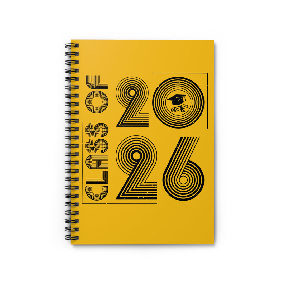 Class of 2026 Spiral Notebook - Class of 2026, Graduation Gift, Custom Journal, Keepsake Notebook, Student Planner, Gift for [...]