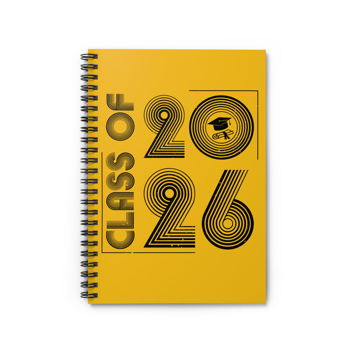 Class of 2026 Spiral Notebook - Class of 2026, Graduation Gift, Custom Journal, Keepsake Notebook, Student Planner, Gift for [...]