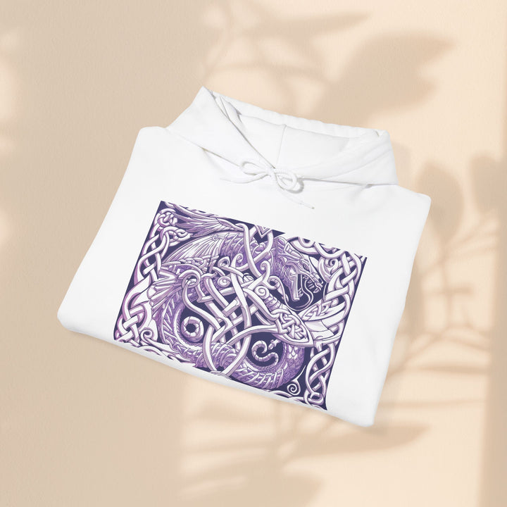 Celtic Dragon Hoodie, Gift for Fantasy Lovers