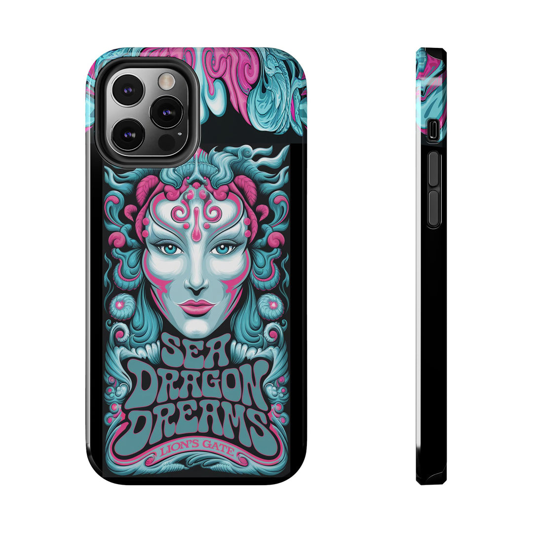 Tough Phone Cases - Sea Dragon Dreams Psychedelic