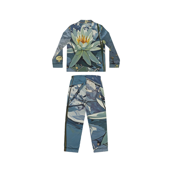 Women's Satin Pajamas - Luxurious All-Over Print Sleepwear