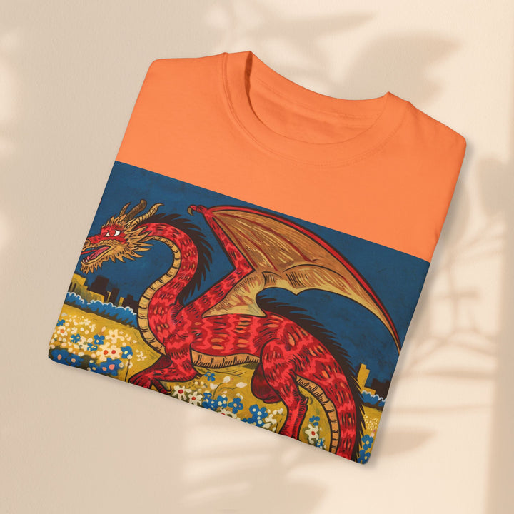 Pequeño Dragón Garment-Dyed T-shirt