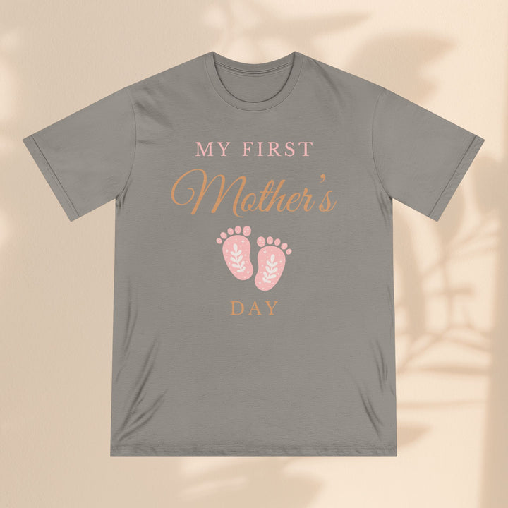 My First Mother's Day Organic T-Shirt - Baby Announcement Tee