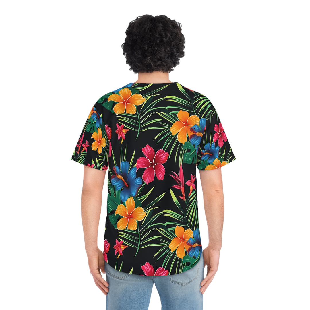 Men's Baseball Jersey (AOP) - Hawaii