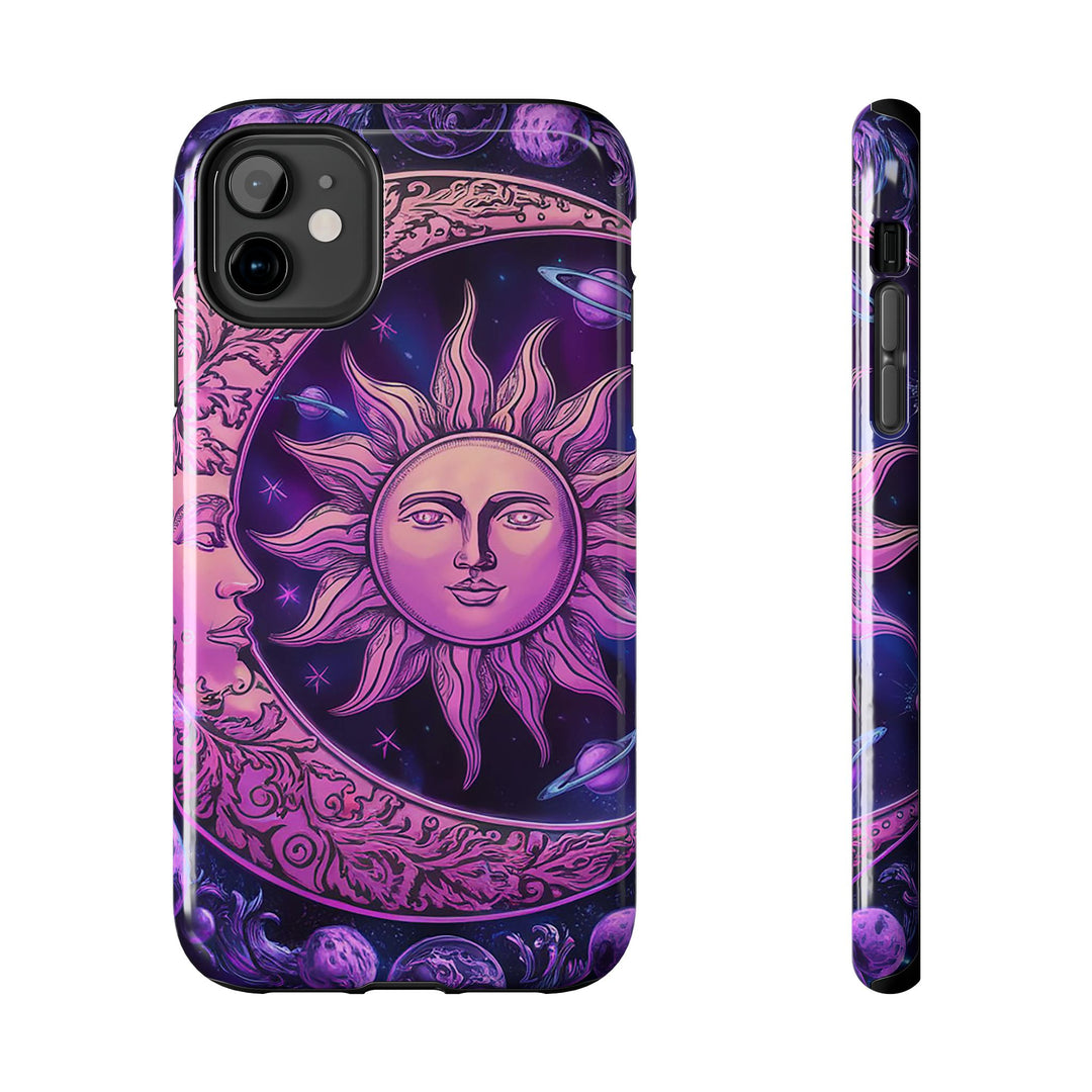 Tough Phone Cases - Purple Moon