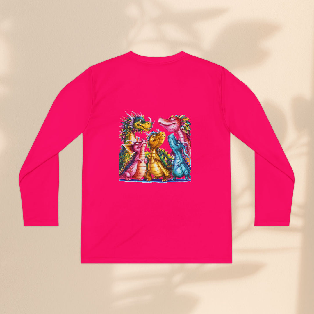 Youth Long Sleeve Competitor Tee - Dragon Joy