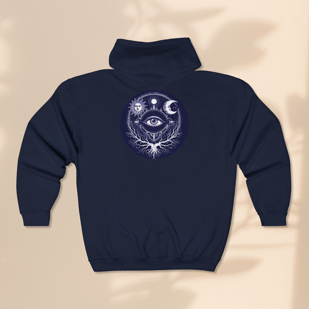 Sacred Eye - Unisex Heavy Blend™ Full Zip Hooded Sweatshirt