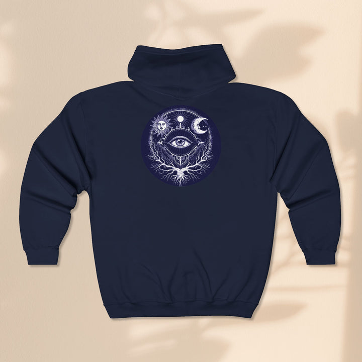 Sacred Eye - Unisex Heavy Blend™ Full Zip Hooded Sweatshirt