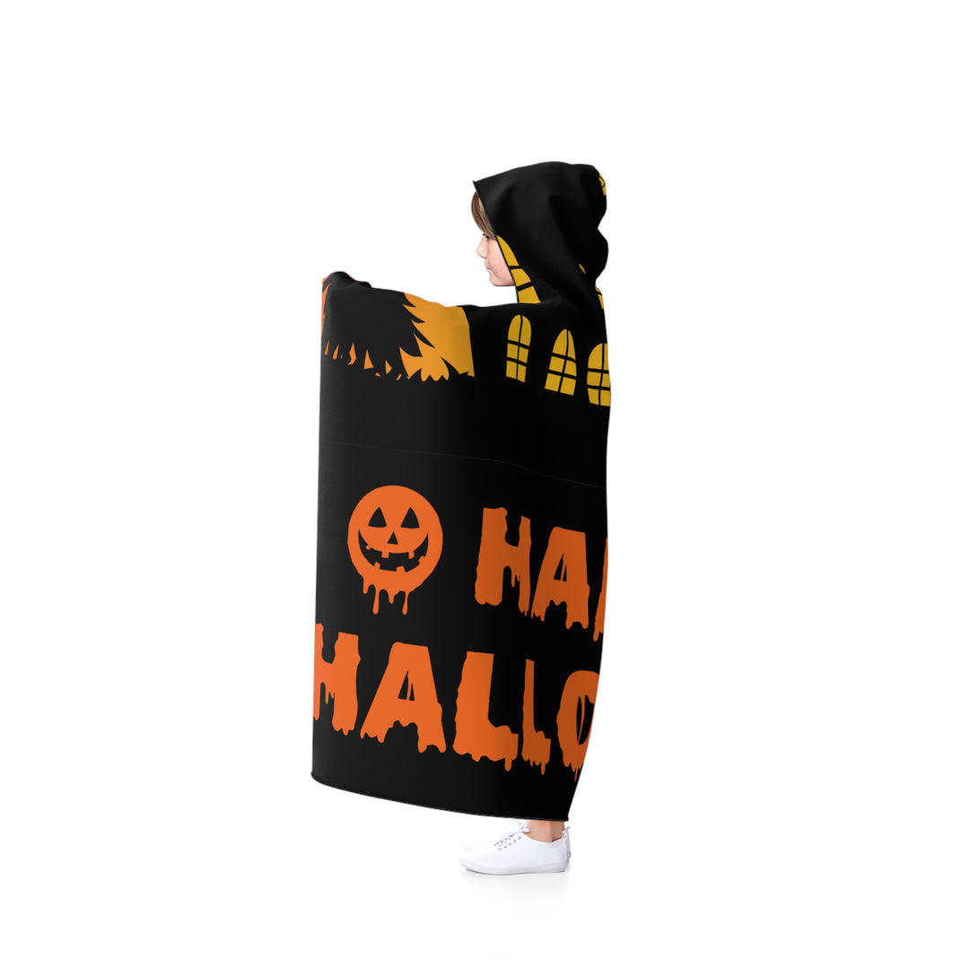 Hooded Blanket - Happy Halloween