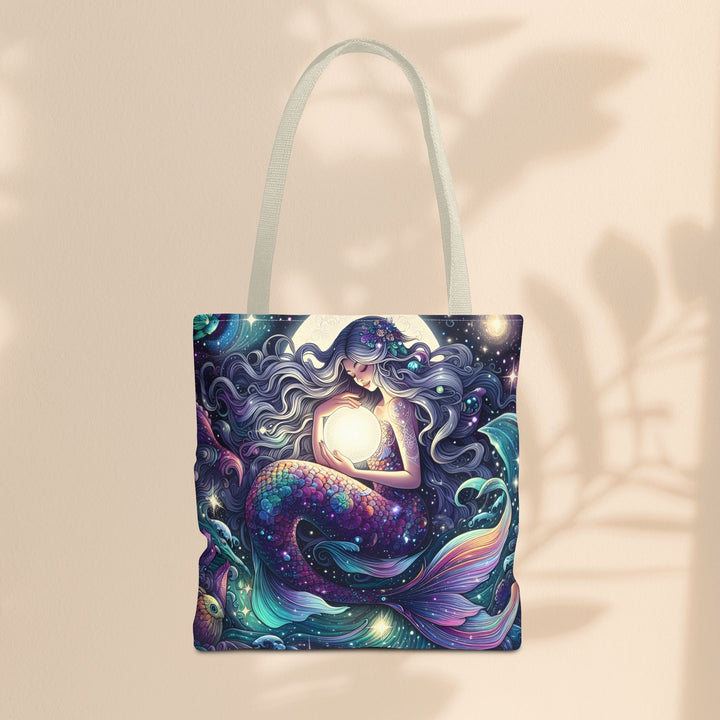 Celestial Mermaid Secret Tote Bag – Stylish Reusable Beach Trip Bag
