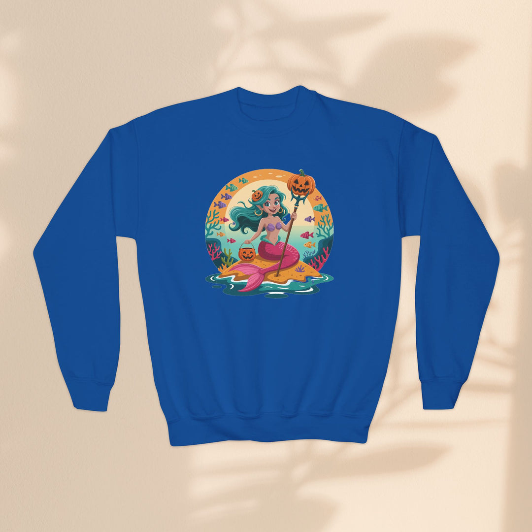 Enchanting Mermaid Halloween Youth Sweatshirt