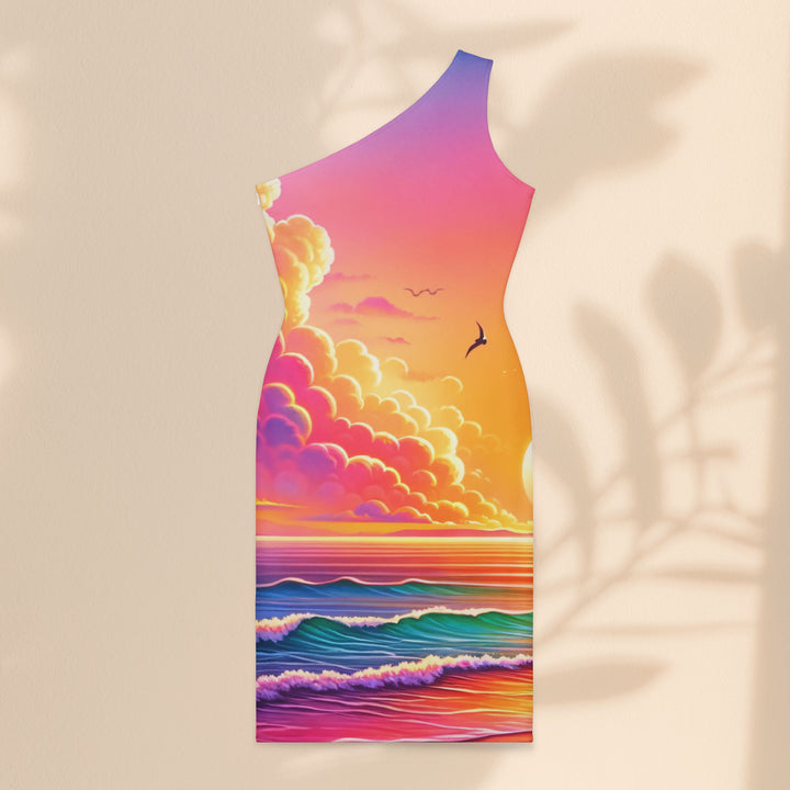 Shoulder Dress  - Hawaii Dreams