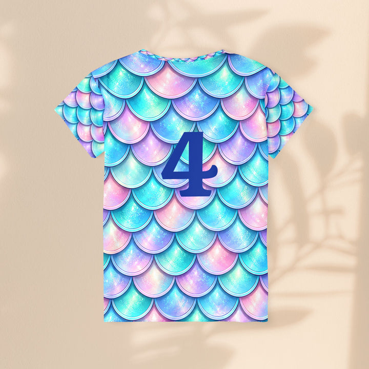 Mermaid Scale Sports Jersey — 4 xs