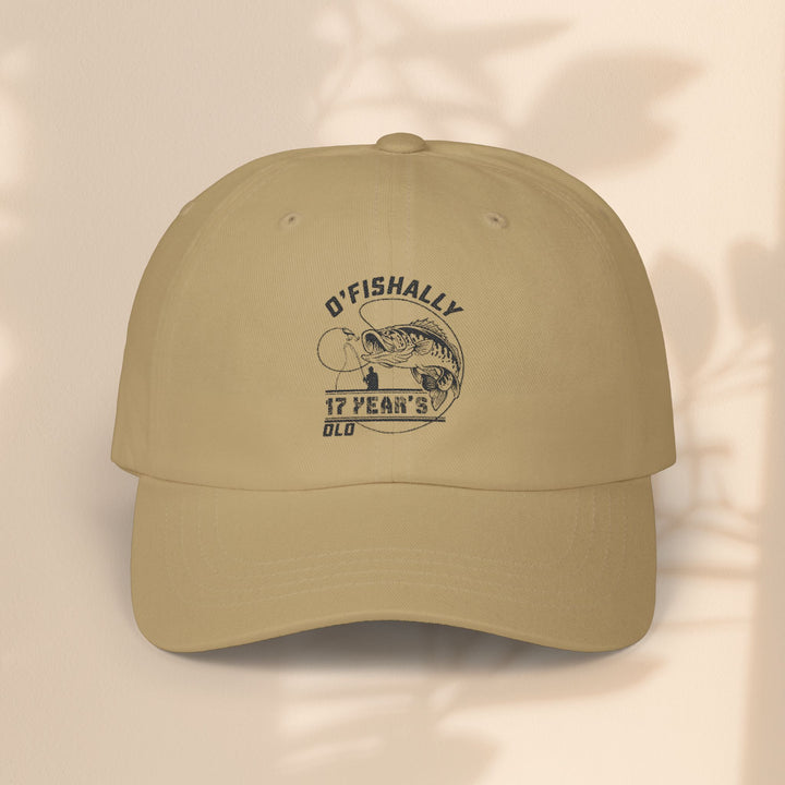 O-fish-ally 17 years old,  Fishing Classic Cap, Gift for 17 year old birthday, Outdoor Lover Cap