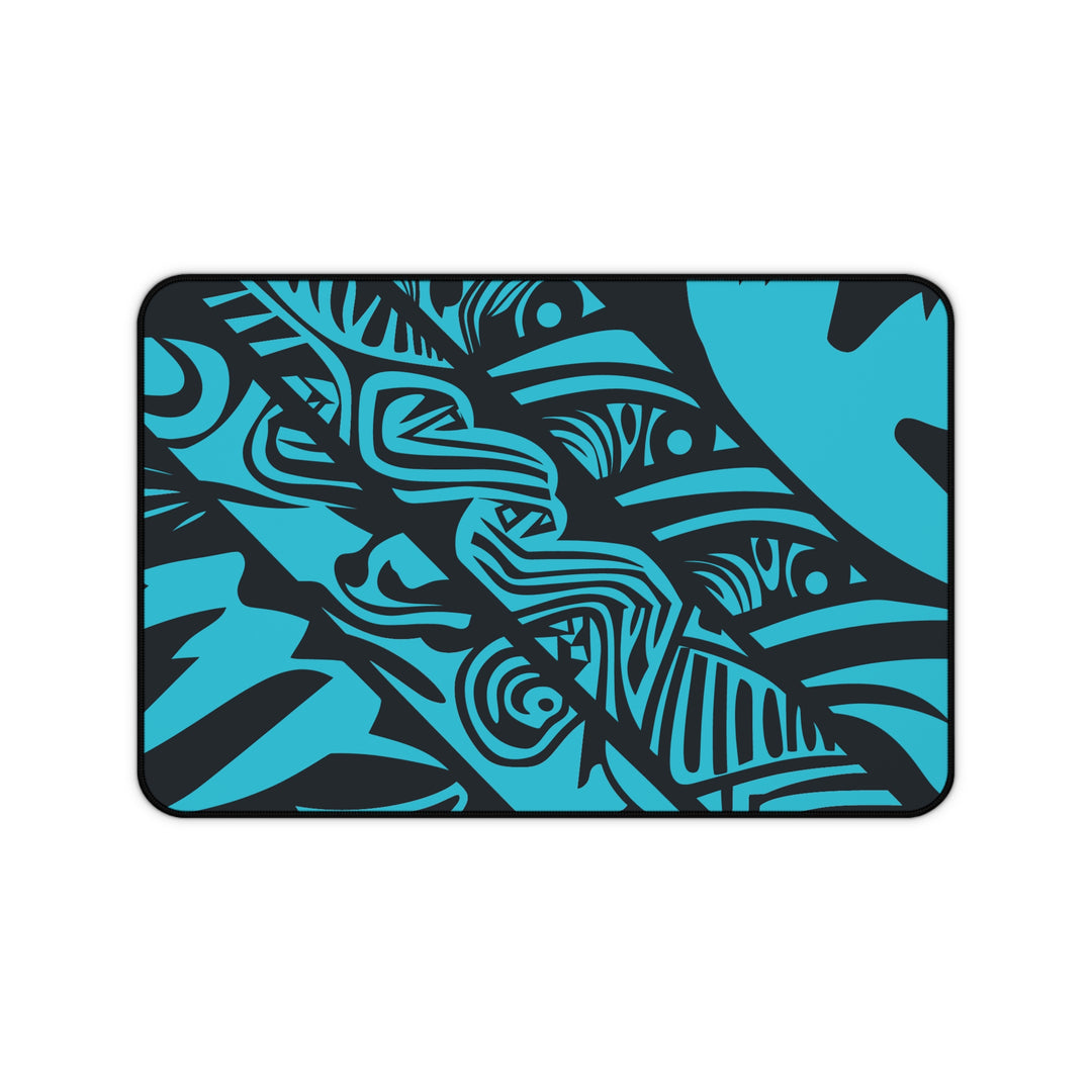 Desk Mat - Tribal Blue