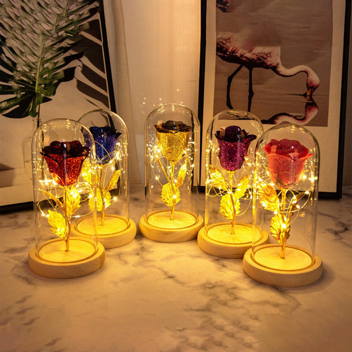 Eternal Rose LED Glass Dome | Romantic Valentine's Day Gift