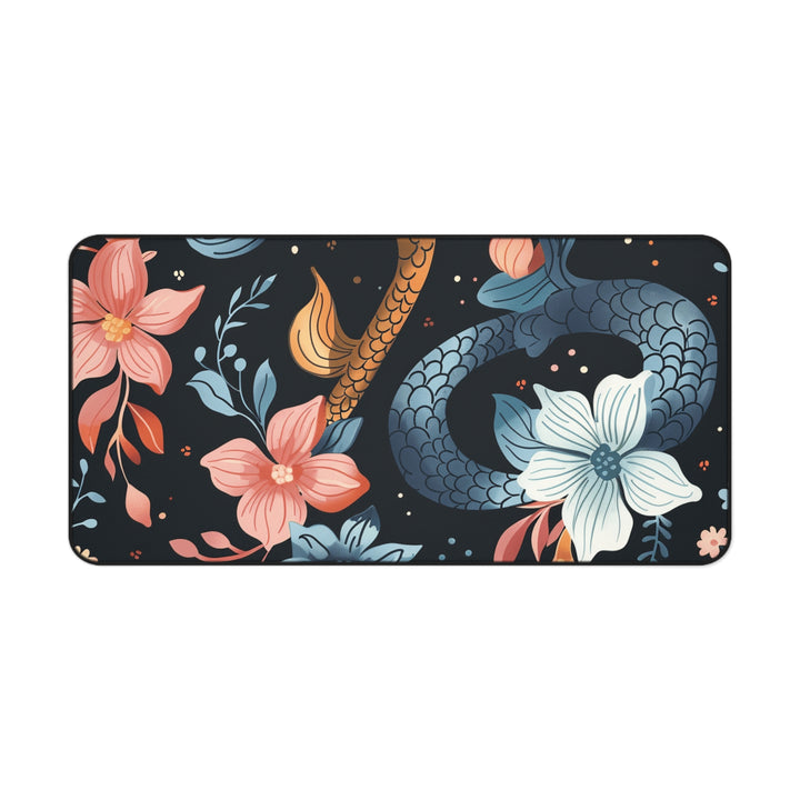 Desk Mat - Mermaid Flowers