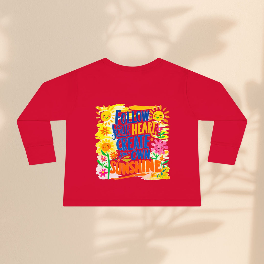 Toddler Long Sleeve Tee - Follow Your Heart