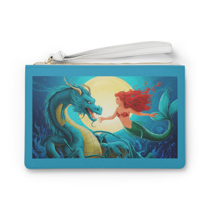 Clutch Bag - Mermaid and Her Dragon