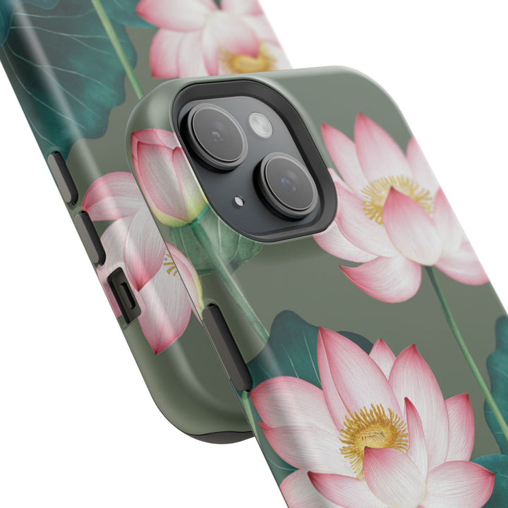 Impact-Resistant Cases - Lotus Flowers