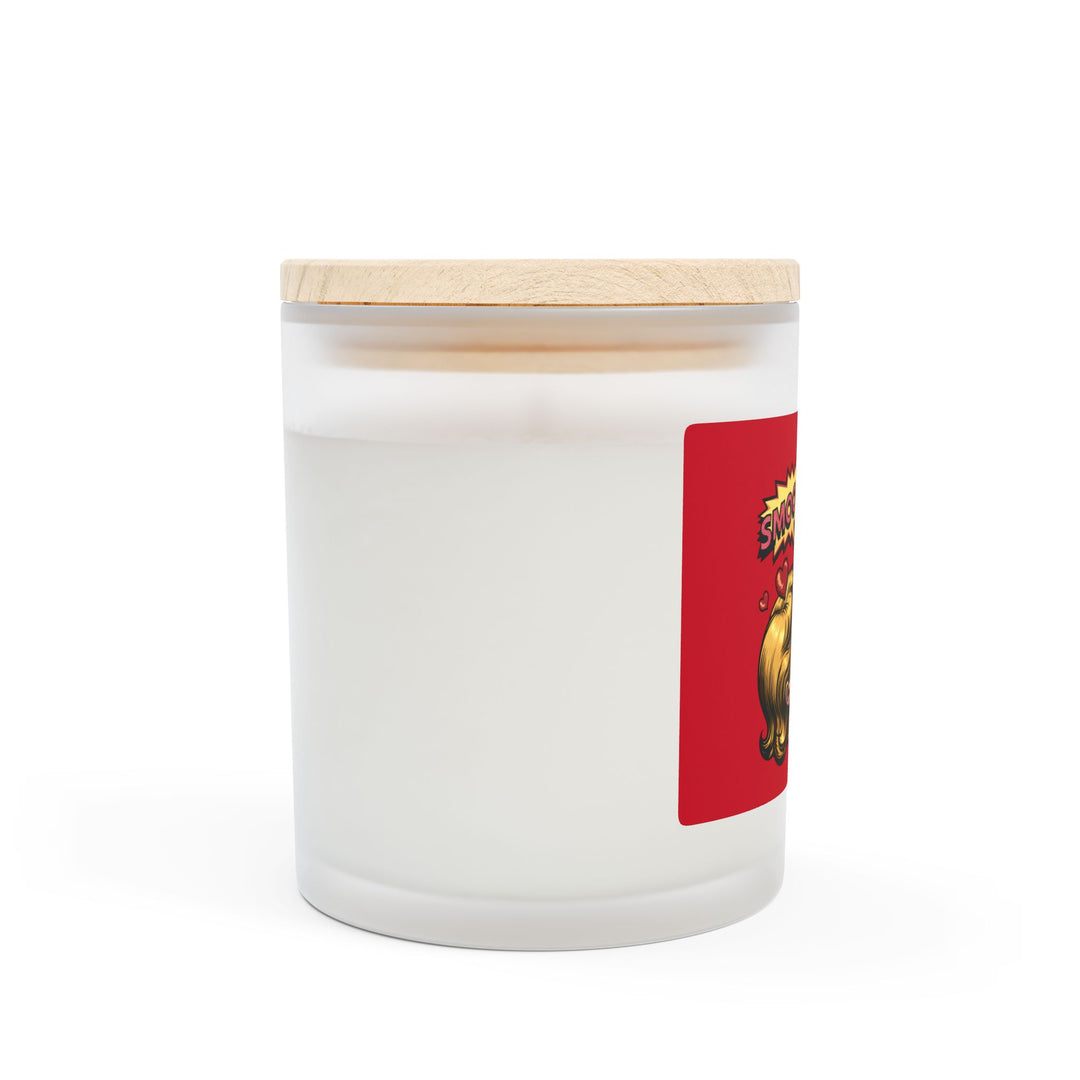 Frosted Glass Candle, 11oz - Smooch