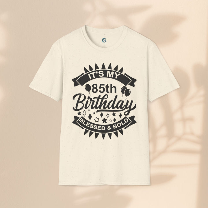85th Birthday Celebration T-Shirt, Unisex Softstyle Tee for 85th Birthday, Milestone Birthday Gift, Birthday Party Outfit, Cute [...]