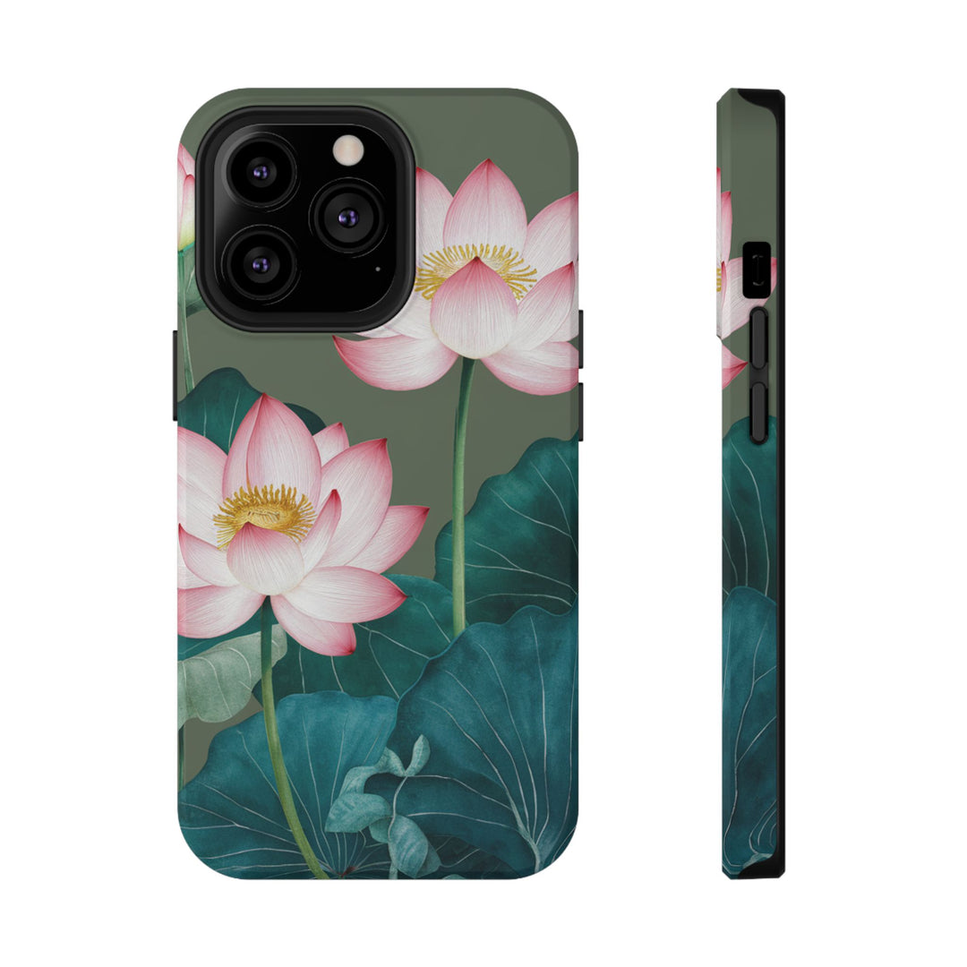 Impact-Resistant Cases - Lotus Flowers