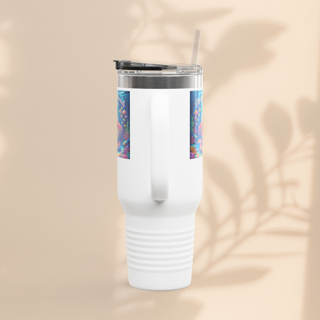 Mother of the Mermaids Insulated Travel Mug, 40oz | Perfect for Road Trips, Summer Days