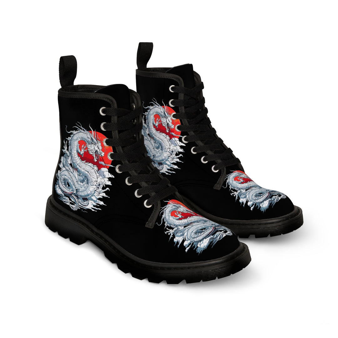 Men's Canvas Boots - Emperor Dragon