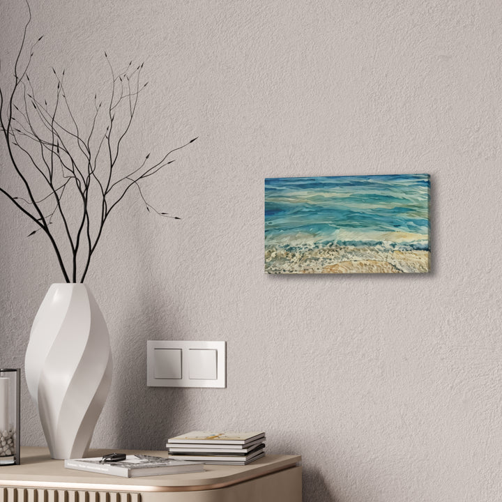 Stretched Beach Art Canvas Print