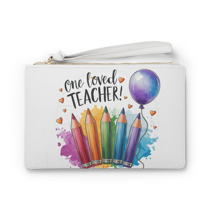 Clutch Bag - One Loved Teacher