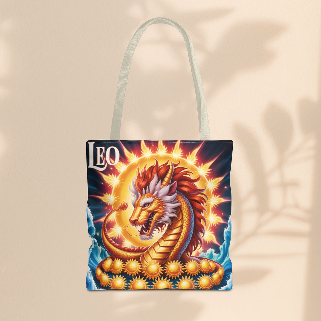 Leo Zodiac Tote Bag, Astrology Bag, Horoscope Tote, Birthday Gift, Festival Bag, Celestial Art Bag