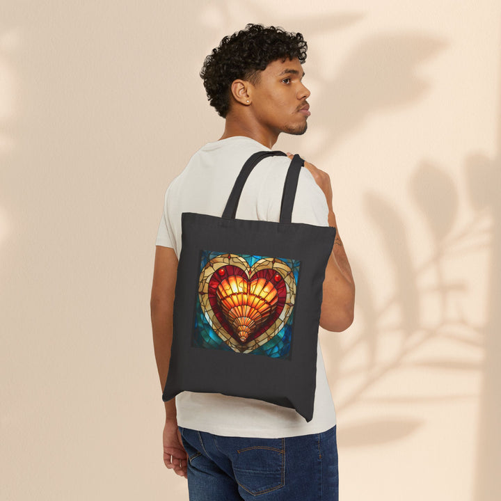 Cotton Canvas Tote Bag - My Heart