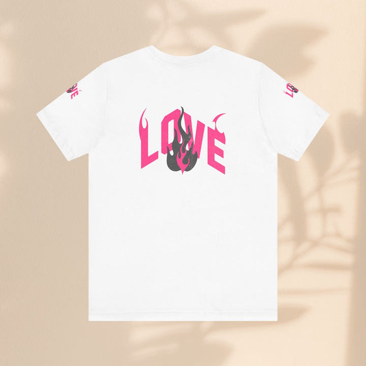 Unisex Jersey Short Sleeve Tee - LOVE