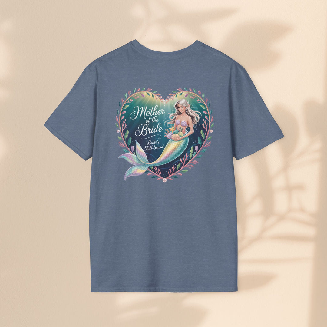 Mother of the Bride Mermaid Unisex Softstyle T-Shirt